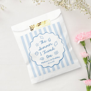 The Summer I Turned One 1st Birthday Party Favour Bag