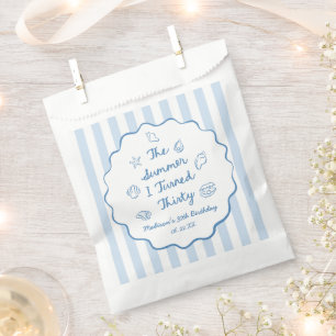 The Summer I Turned Thirty 30th Birthday Party Favour Bag