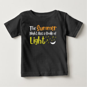 The Summer Night Has a Smile of Light Baby T-Shirt