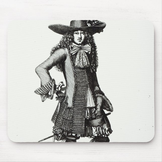 The Summer Sword Dress, 1675 Mouse Pad (Front)