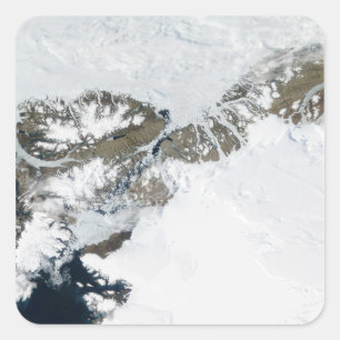 The summer thaw square sticker