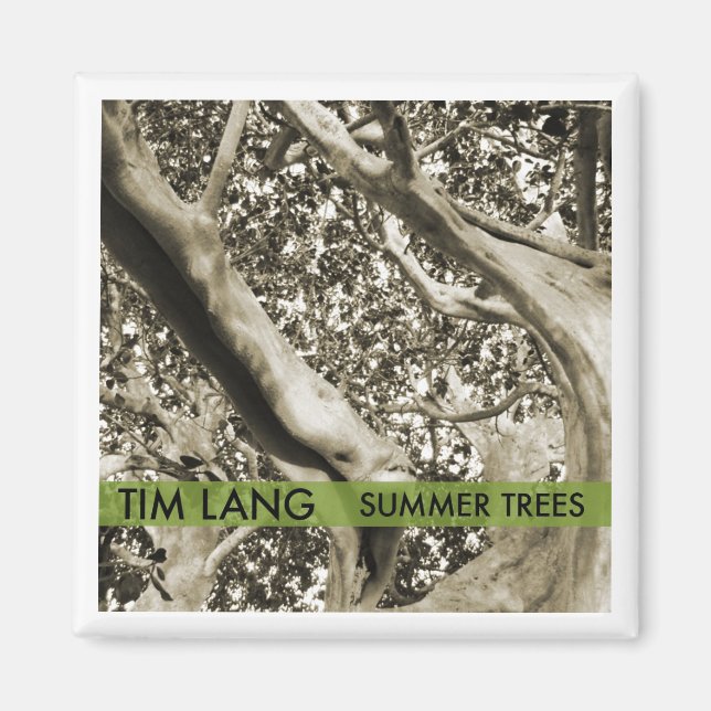 The Summer Trees Fridge Magnet (Front)