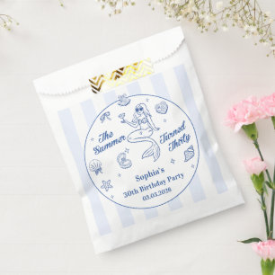 The Summer Turned Thirty 30th Birthday Pretty Favour Bag