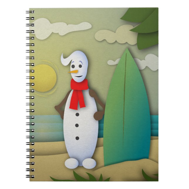 The Summertime Snowman Notebook (Front)