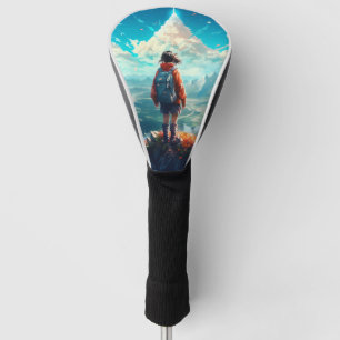 The Summit in Her Soul   Anime Hiker Girl Golf Head Cover