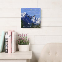 The Summit of Roger's Pass Wall Clock