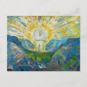 The Sun, 1912 by Edvard Munch Postcard
