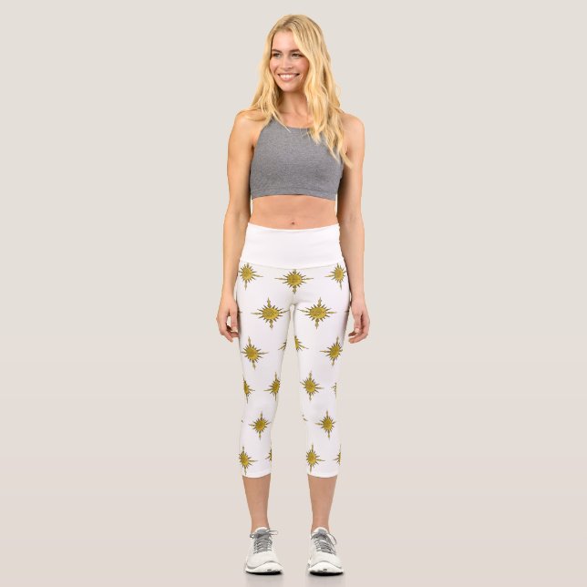 The Sun and Moon Capri Leggings (Front)