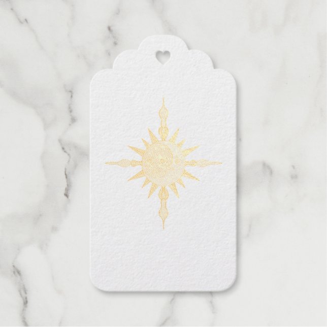 The Sun and Moon Gift Tags (Front)