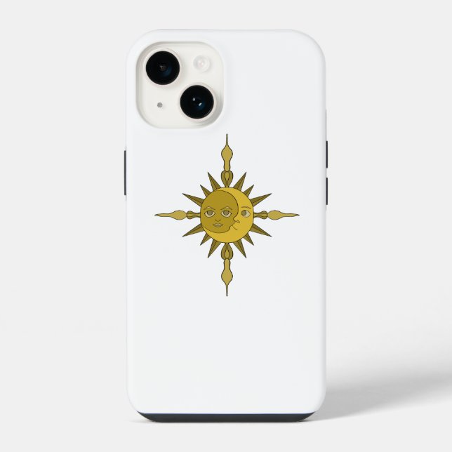 The Sun and Moon iPhone Case (Back)