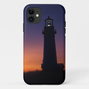 The sun ball drops down on the colourful horizon iPhone 11 case