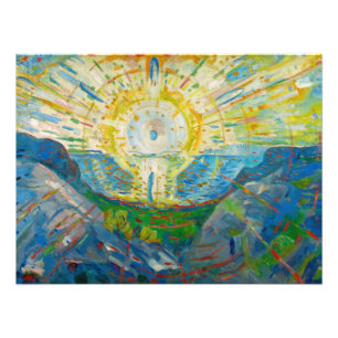 The Sun by Edvard Munch Photo Print