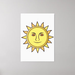The Sun Canvas Print