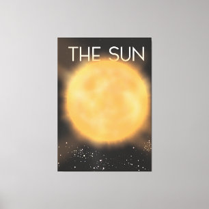The Sun Canvas Print