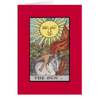 The Sun card tarot image