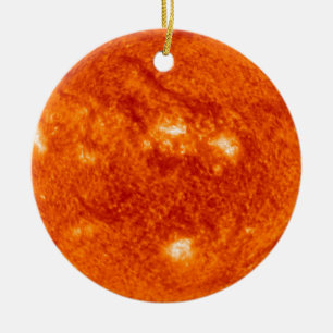 The Sun Ceramic Ornament