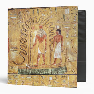 The sun god Ra in his solar barque Binder