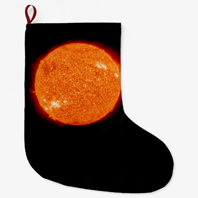 The Sun Large Christmas Stocking (Front)