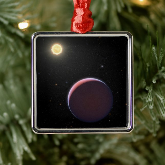 The Sun-Like Star Kepler 51 & Three Giant Planets. Metal Ornament (Tree)