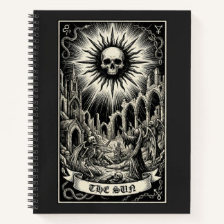 The Sun Major Arcana Notebook