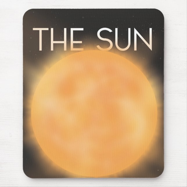 The Sun Mouse Pad (Front)