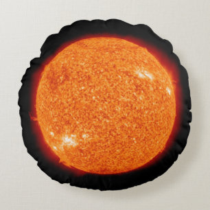 The Sun Round Pillow