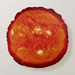 The Sun Round Pillow