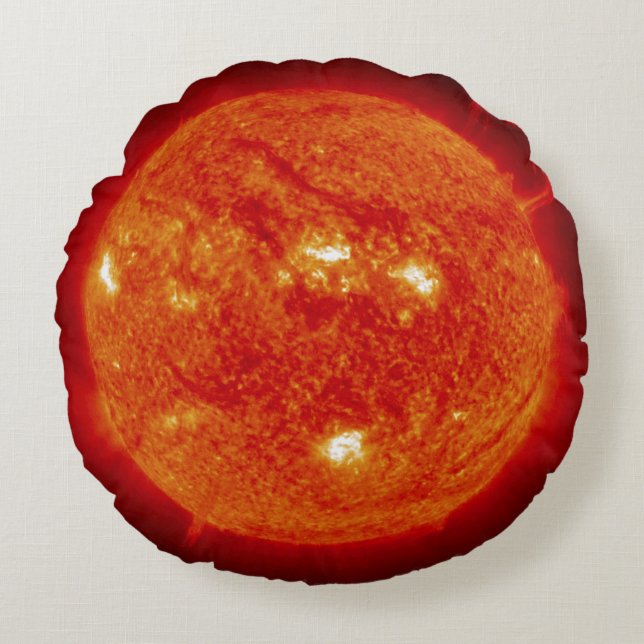 The Sun Round Pillow (Front)