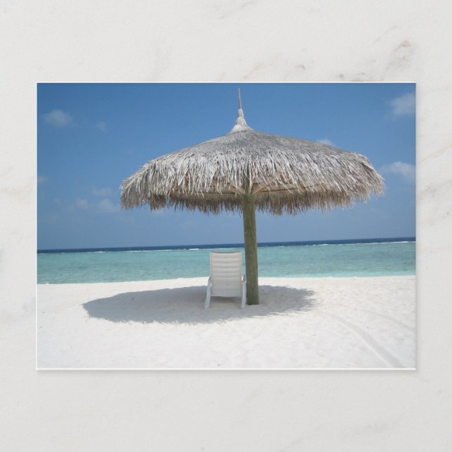 The Sun, Sea, Sand and the Shade Postcard (Front)