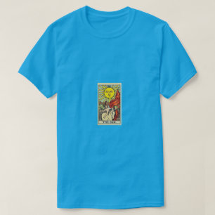 The Sun Tarot Card Artwork Vintage Rider-Waite T-Shirt