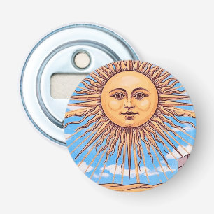 The Sun Tarot card Bottle Opener