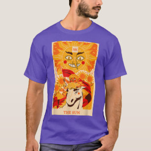 The Sun Tarot Card Dark Academia Aesthetic Clothin T-Shirt