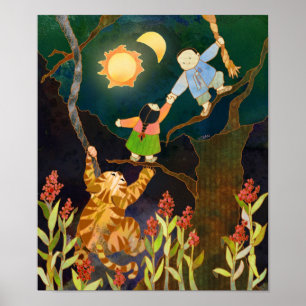 The Sun & The Moon: Korean Folk Tale Poster