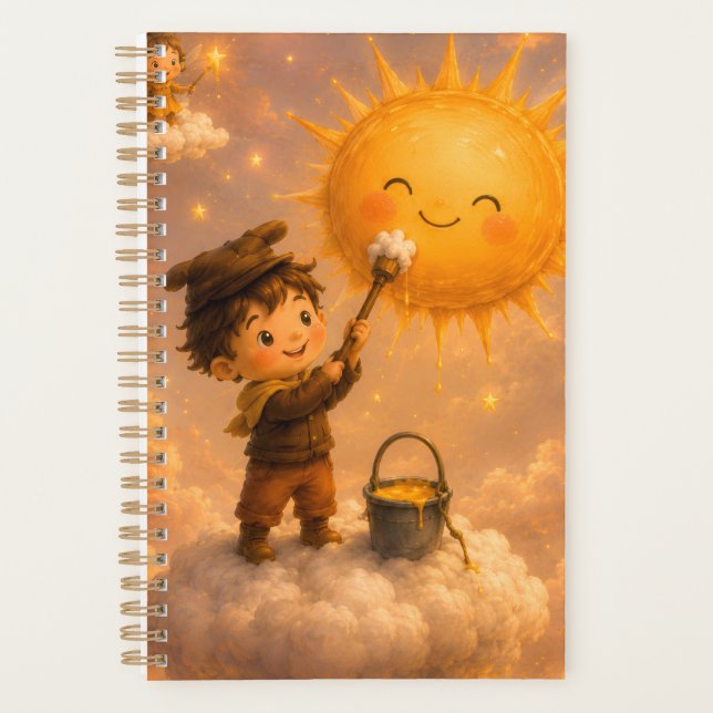 The Sun Workshop Notebook Planner (Front)