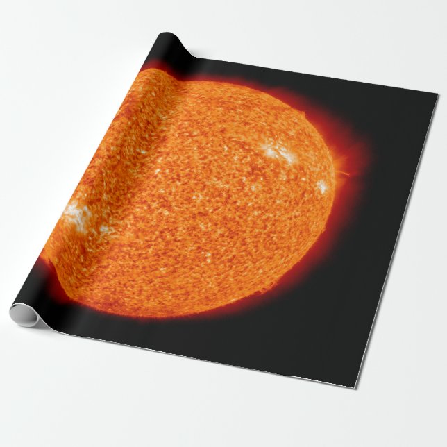The Sun Wrapping Paper (Unrolled)