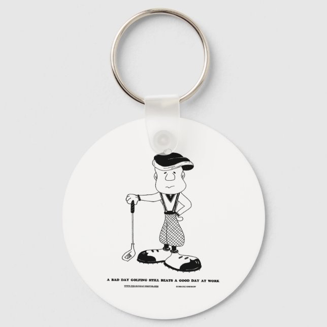 The Sunday Driver Keychain (Front)