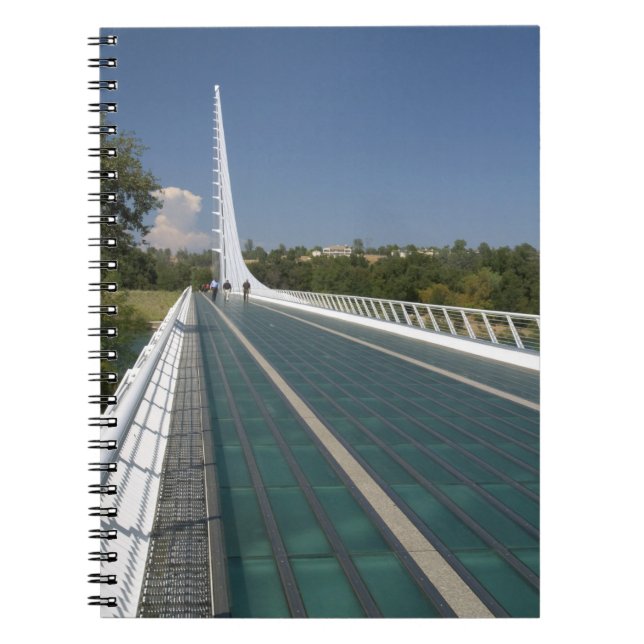 The Sundial Bridge at Turtle Bay Notebook (Front)