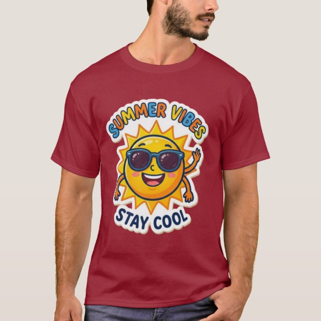 The Sunny Gaze | Feel-Good Summer Tee (Front)