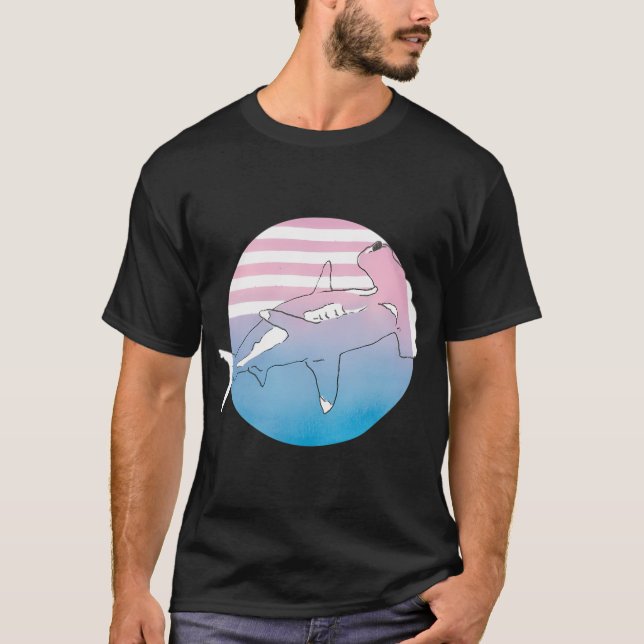 The Sunset Hammerhead Shark T-Shirt (Front)