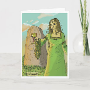 The Sunset Thanksgiving greetings card