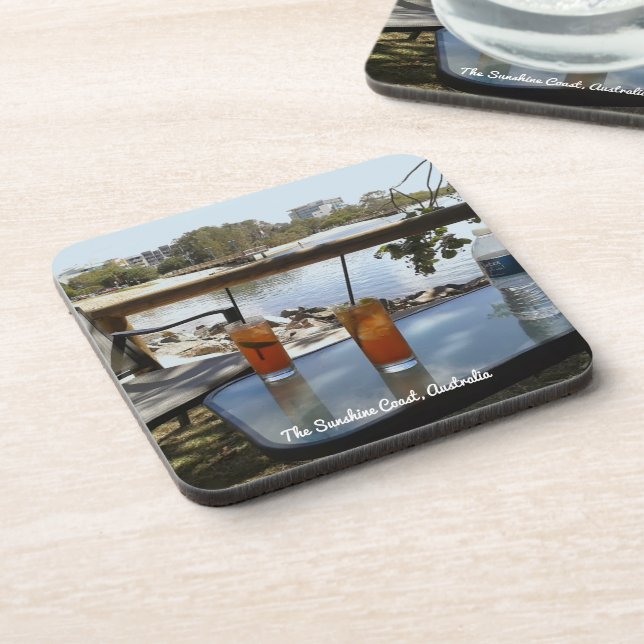 The Sunshine Coast Australia photo Coaster (Left Side)