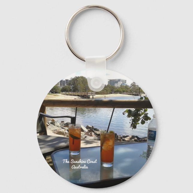 The Sunshine Coast Australia photo Keychain (Front)
