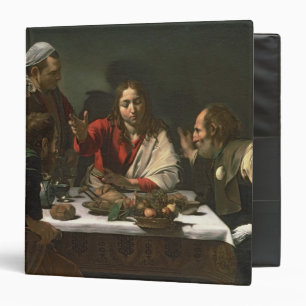 The Supper at Emmaus, 1601 2 Binder
