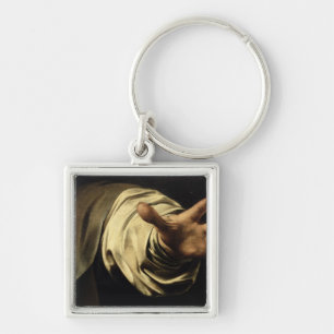 The Supper at Emmaus, 1601 Keychain