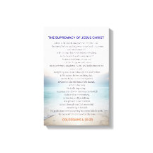 The Supremacy Of Jesus Christ - Colossians 1:15-20