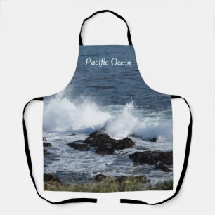 The surf of the Pacific Ocean Apron