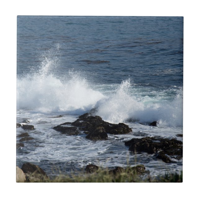 The surf of the Pacific Ocean                Tile (Front)