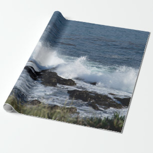 The surf of the Pacific Ocean            Wrapping Paper