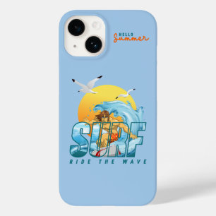 The Surfer Rides the Wave   (M) Case-Mate iPhone 14 Case