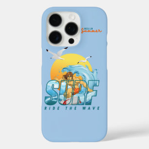 The Surfer Rides the Wave (M) iPhone 16 Pro Case